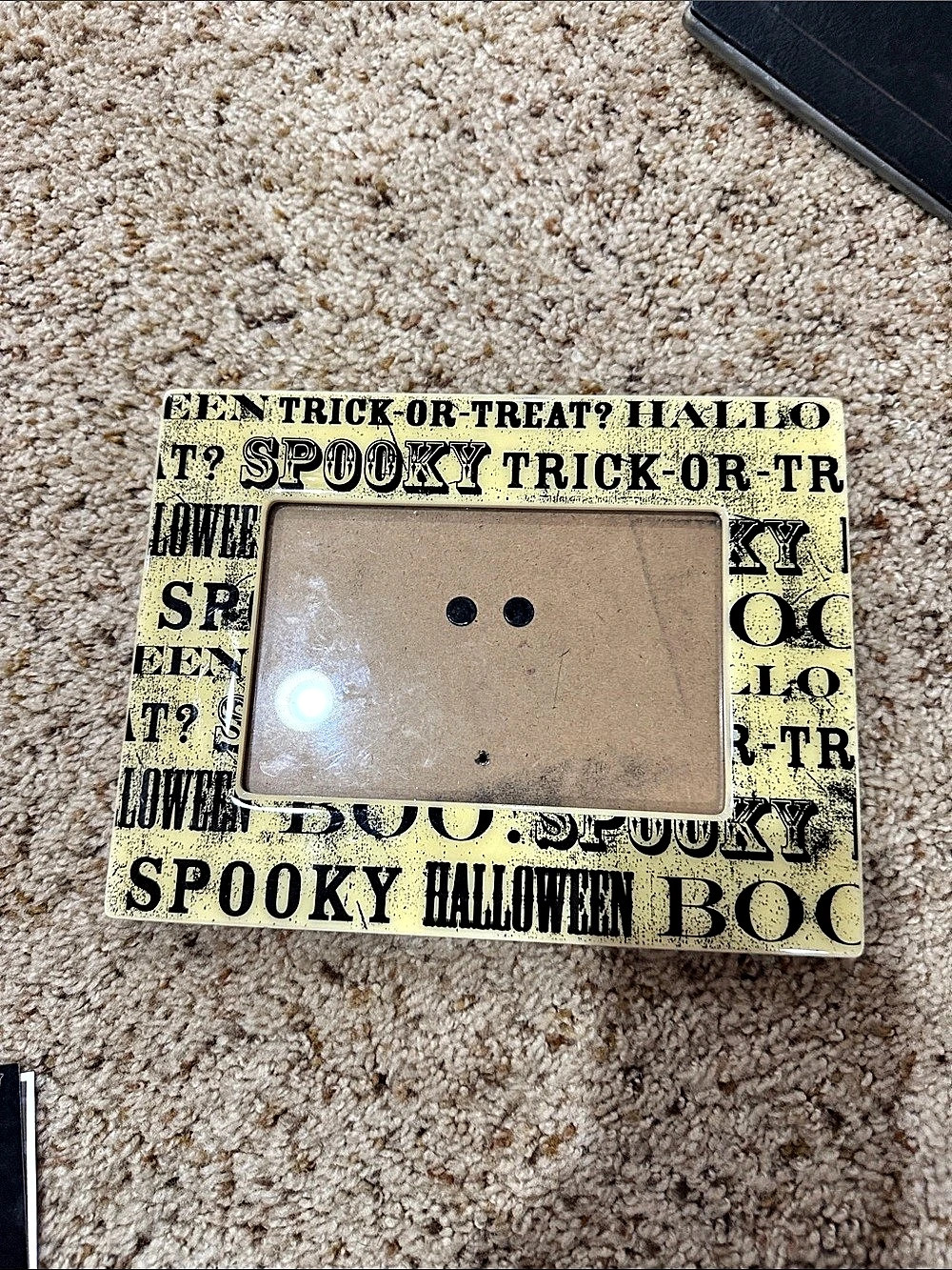 Halloween Spooky Trick-or-Treat 4x6 Picture Frame